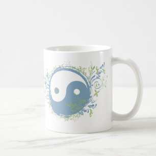 Yoga spricht: Hübsche Yin-Yang Symbol-Tasse Kaffeetasse