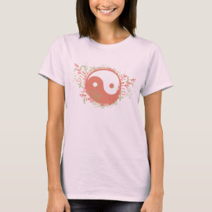 Yoga spricht: Hübsches Yin-Yang Symbol T-Shirt