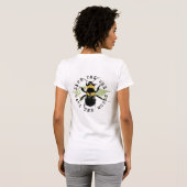 Yoga spricht: Retten Sie die Biene… retten die T-Shirt (Schwarz voll)