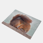 Yoga Squirrel Door Mat Fußmatte (Schrägansicht)