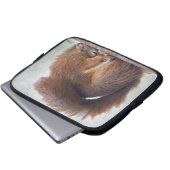 Yoga Squirrel Laptop Sleeve (Vorne Knopf)