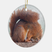 Yoga Squirrel Ornament (Links)