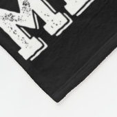 Yoga stark meditiert fleecedecke (Ecke)