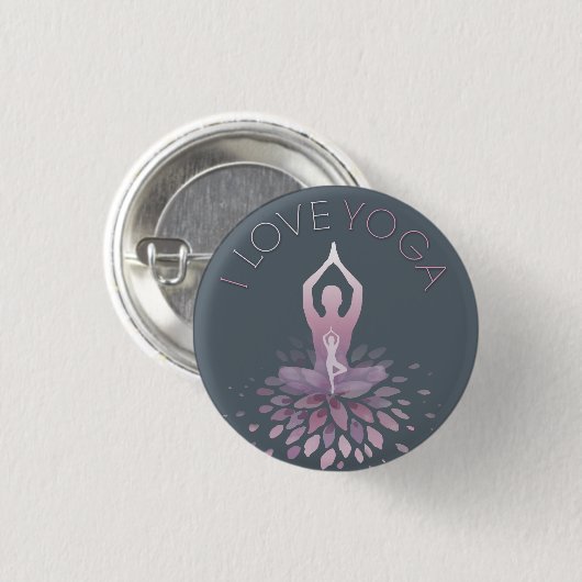 yoga statement button (Vorne & Hinten)