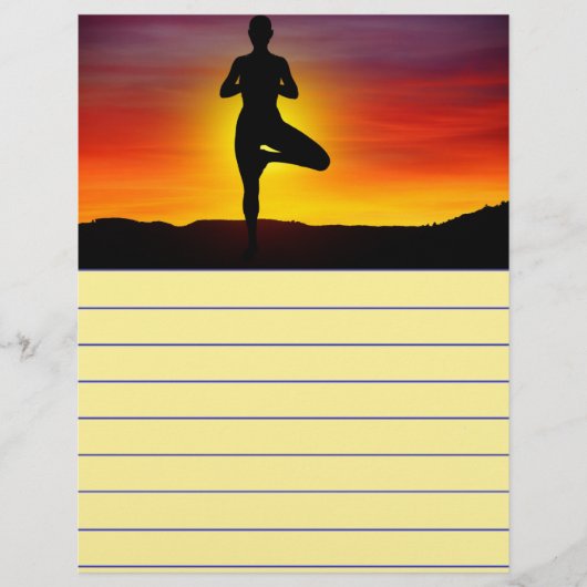 Yoga Stationery (Vorderseite)
