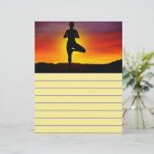 Yoga Stationery (Stehend Vorderseite)