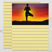 Yoga Stationery (Vorne/Hinten)