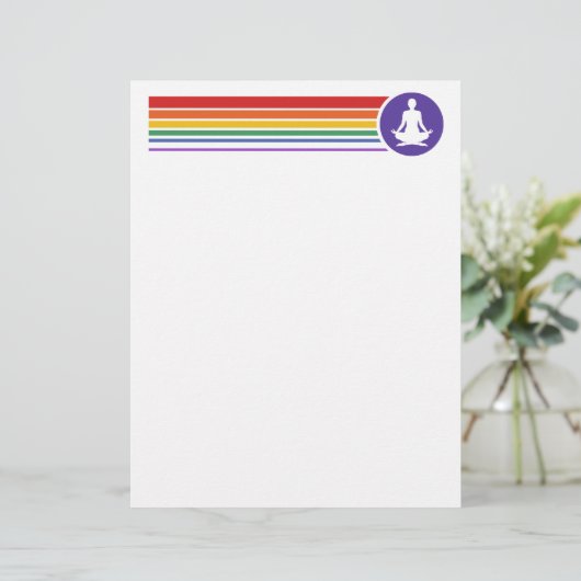 Yoga Stationery (Stehend Vorderseite)