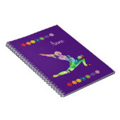 Yoga-Stimmung Notizblock (Rechte Seite)