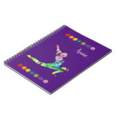 Yoga-Stimmung Notizblock (Linke Seite)