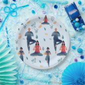 Yoga-Stimmung  Pappteller (Party)