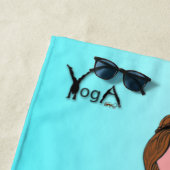 Yoga - Strandtuch (Beispiel)