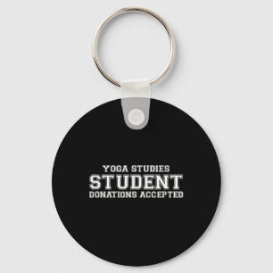 Yoga-Studien Schüler-Spenden akzeptiert Shirt Geis Schlüsselanhänger