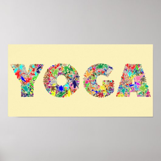 YOGA STUDIO Art Piece Affordable Poster (Vorne)