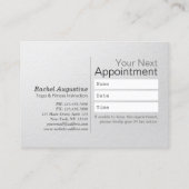 Yoga Studio Class Cafè Lugano Treuekarte (Rückseite)