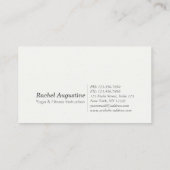 Yoga Studio Class Pass Black Gold Mandala Treue (Rückseite)