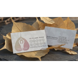 Yoga Studio Class Pass Meditation Pose Bodhi Leaf Treuekarte
