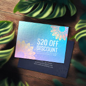 YOGA Studio Discount Coupon Treue Gold Mandala