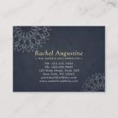 YOGA Studio Discount Coupon Treue Gold Mandala (Rückseite)