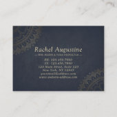 YOGA Studio Discount Coupon Treue Gold Mandala (Rückseite)