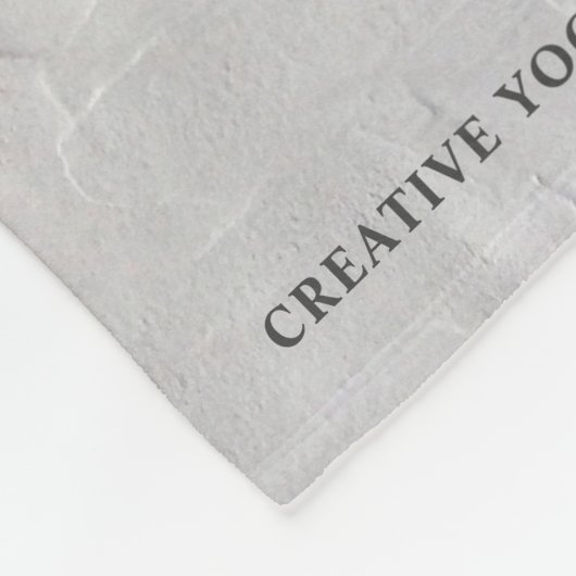 Yoga Studio Fleecedecke (Ecke)