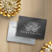 YOGA Studio Instructor Geschenkgutschrift Chic Lot Rabattkarte