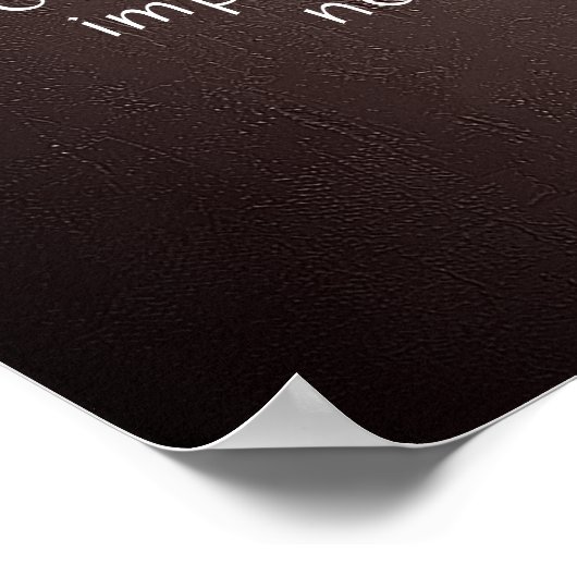 Yoga Studio Instructor Root Chakra Mantra LAM Zeic Poster (Ecke)