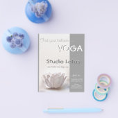 Yoga Studio Lotus Merchandising Flyer (Einzeln)