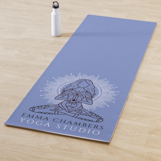 Yoga Studio Lotus Pose Blue Yogamatte (Beispiel)