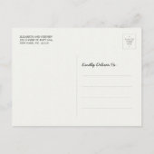 Yoga Studio Mediation Instructor Quotes Bodhi Leaf Postkarte (Rückseite)