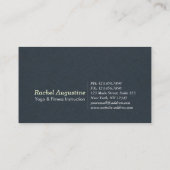 Yoga Studio Meditation Instructor 5 Class Pass OM Treuekarte (Rückseite)