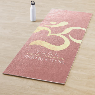 Yoga Studio Meditation Instructor Life Coach OM Yogamatte