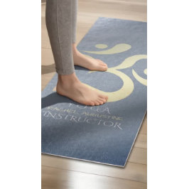 Yoga Studio Meditation Instructor Life Coach OM Yogamatte