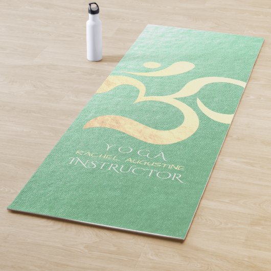 Yoga Studio Meditation Instructor Life Coach OM Yogamatte (Beispiel)