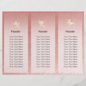 Yoga Studio Meditation Instructor OM Signing Tri-F (Rückseite)