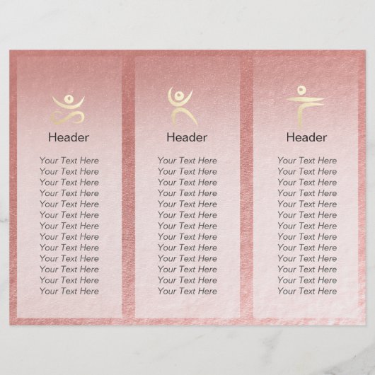 Yoga Studio Meditation Instructor OM Signing Tri-F (Rückseite)