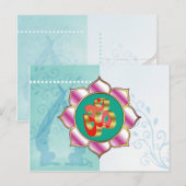Yoga Studio OM - Postkarte (Vorne/Hinten)