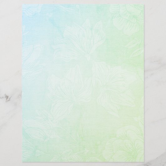 YOGA Studio Open House Meditation Pose Bodhi Leaf Flyer (Hinten)