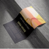 YOGA Studio Open House Sunset Moon Salutation Pose Flyer