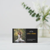 Yoga Studio | Personal Teacher Visitenkarte (Stehend Vorderseite)