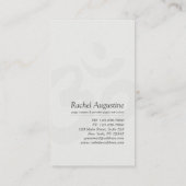 Yoga Studio Rose Gold Mandala Class Treue (Rückseite)