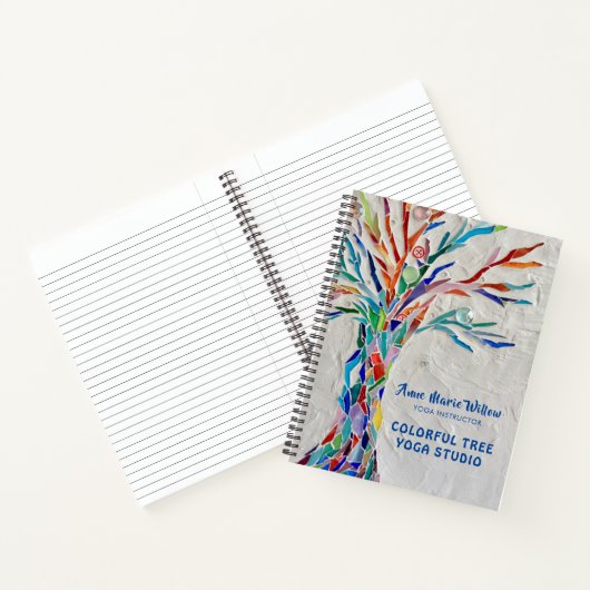 Yoga Studio Spiral Notebook Notizblock (Innenseite)