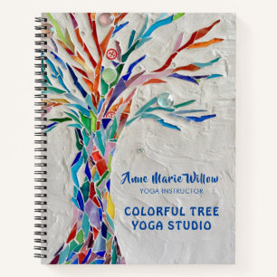 Yoga Studio Spiral Notebook Notizblock