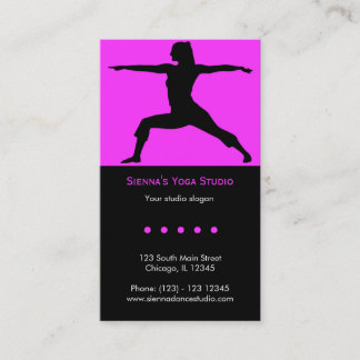 Yoga Studio Visitenkarte