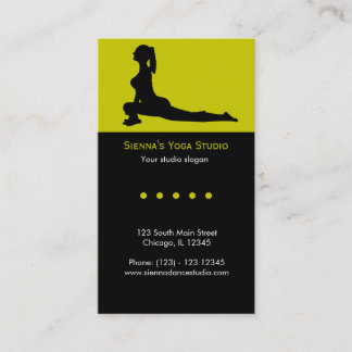 Yoga Studio Visitenkarte