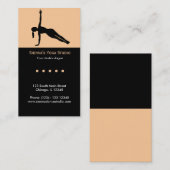 Yoga Studio Visitenkarte (Vorne/Hinten)