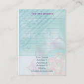 Yoga Studio - Visitenkarte Terminkarte (Rückseite)