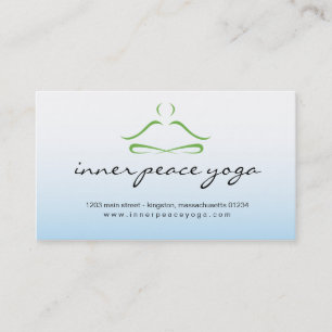 Yoga-Studio-Visitenkarte Visitenkarte