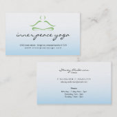 Yoga-Studio-Visitenkarte Visitenkarte (Vorne/Hinten)