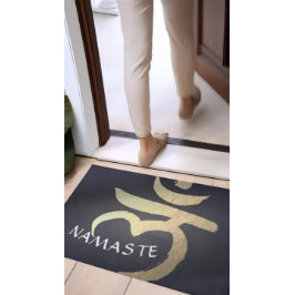 Yoga Studio Welcome Meditation Root Chakra Symbol Fußmatte